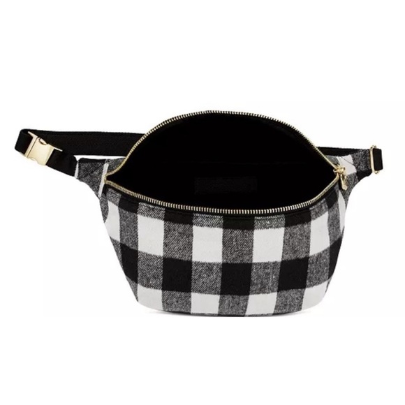 STONEY CLOVER LANE Jumbo Plaid Fanny Pack - Picture 4 of 4